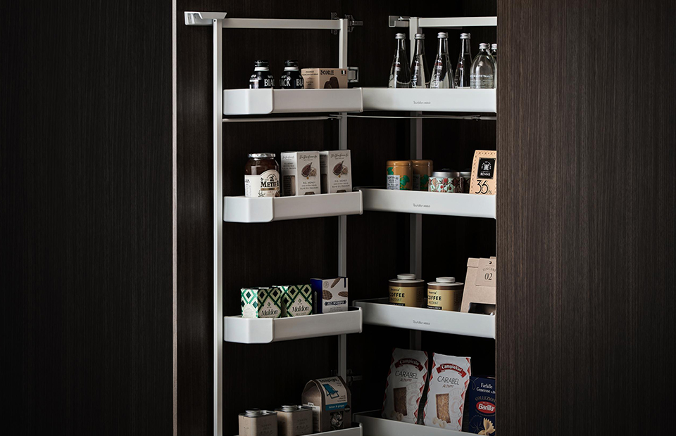 High Cabinet Linked Basket