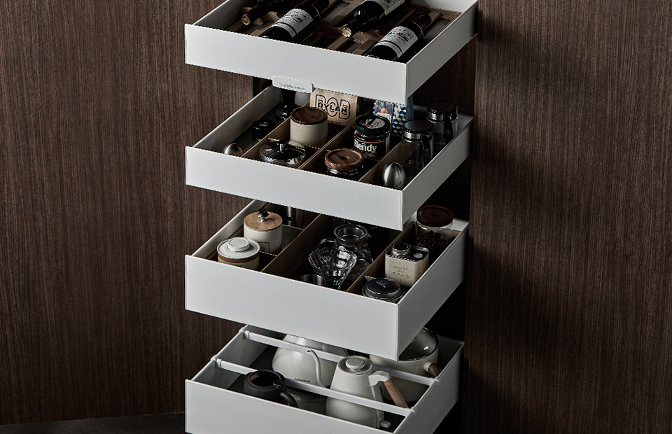 High Cabinet Storage Drawer