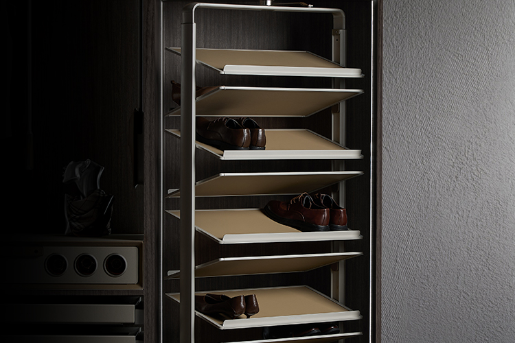 Rotating Shoe Rack