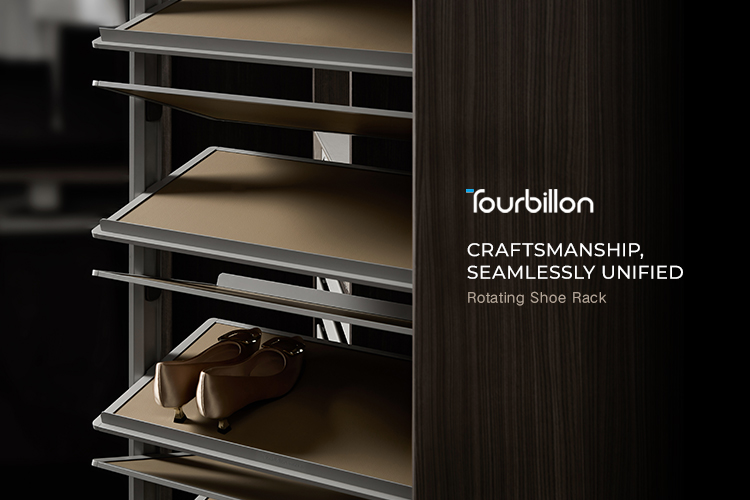 Rotating Shoe Rack