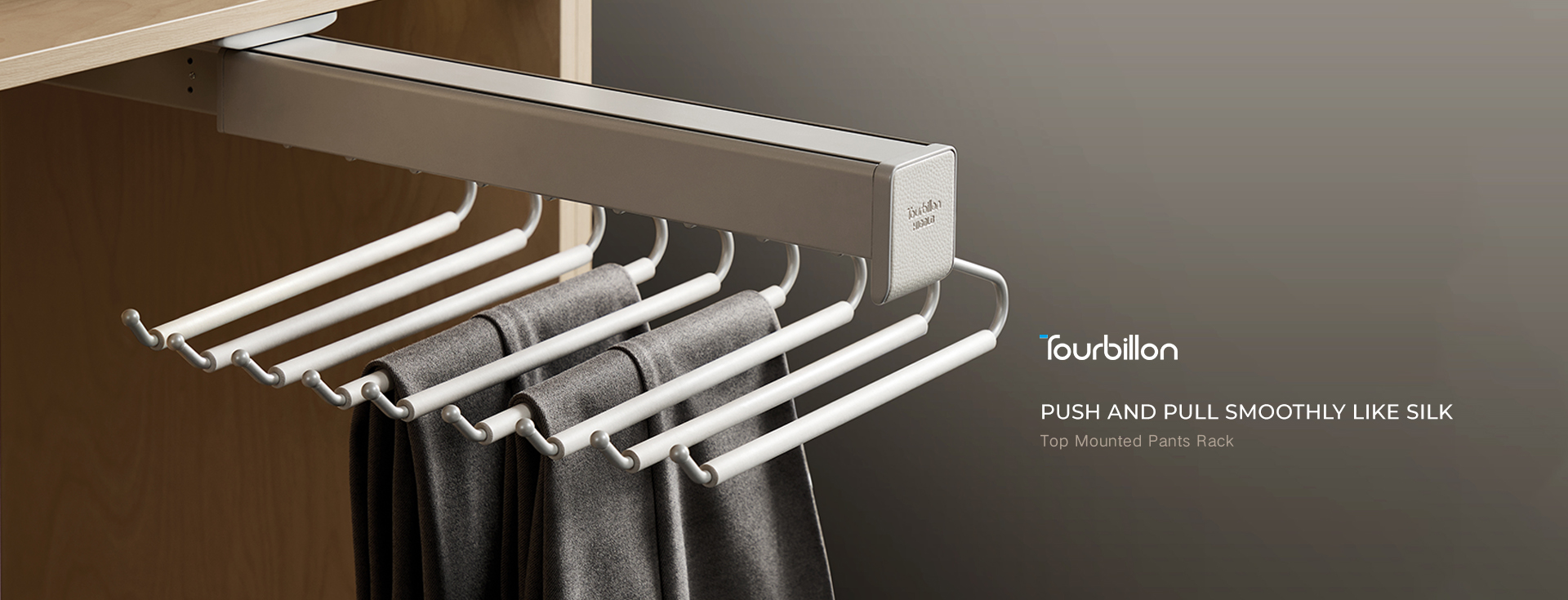 Top Mounted Pants Rack