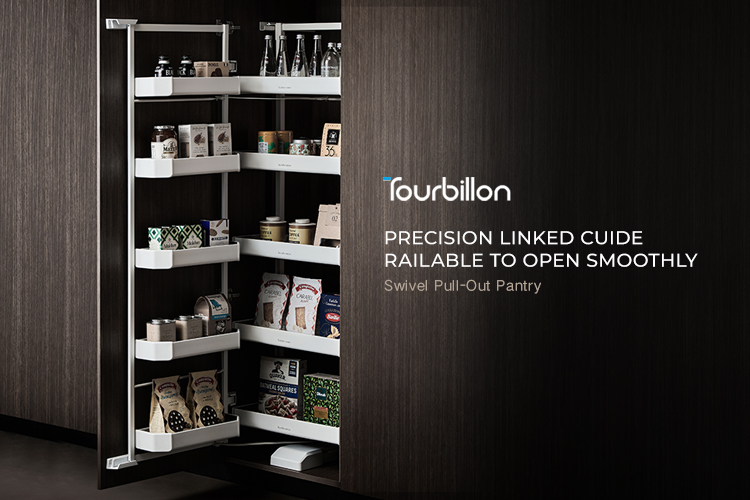 Swivel Pull-Out Pantry