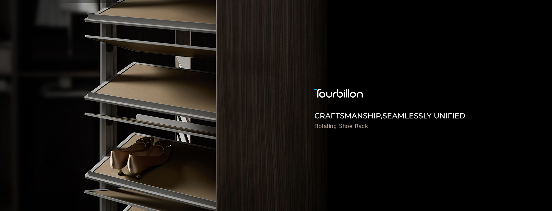 Rotating Shoe Rack